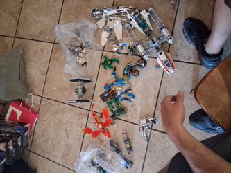 The Lego Star Wars and Ninjago take it all for 50 bucks I need it out of here