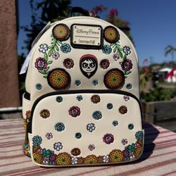 Disney Parks Loungefly Pixar Coco Miguel mini backpack