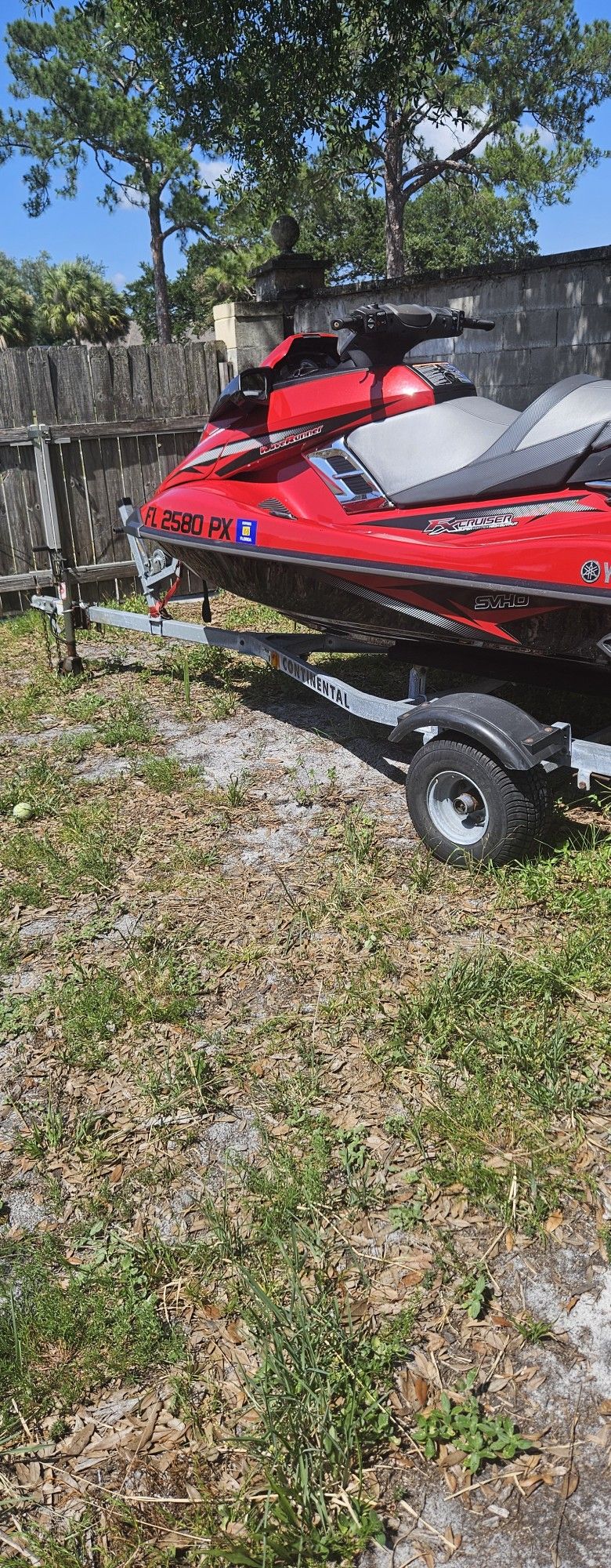 Jet Ski Hull 2015 With Trailer N Title