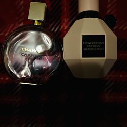 Chanel & flower bomb perfume