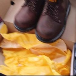 New Caterpillar Men's Steel Toe Work Boot Size 10.5