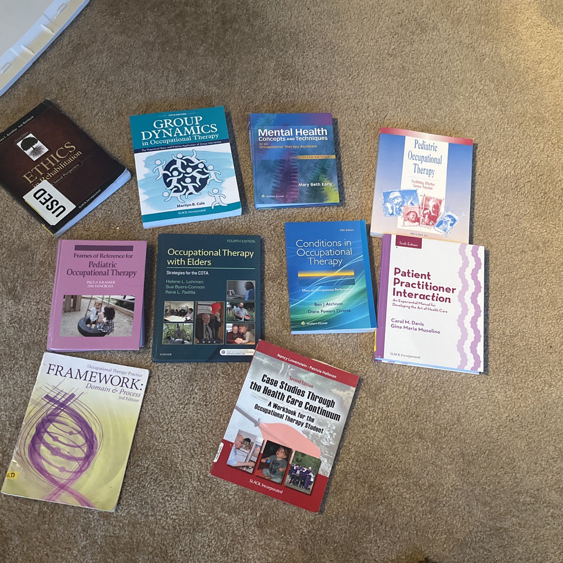 Occupational Therapy books