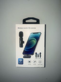 Wireless Lavalier Microphone for iPhone Android TikTok Vlog 2-Pack Lapel Mic USB-C