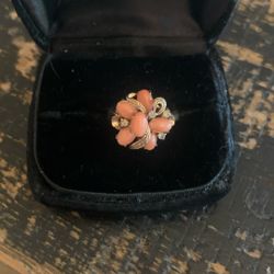 Vintage Costume Jewelry Ring Case Not Included