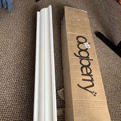48” Dogberry White Mantel/Shelf