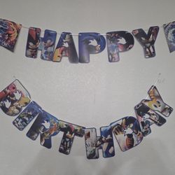 Sonic Party Supplies