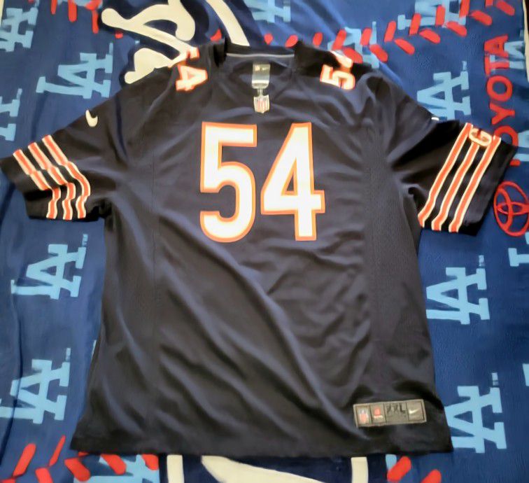 Used Chicago Bears Brian Urlacher Nike Jersey, Size XXL for Sale
