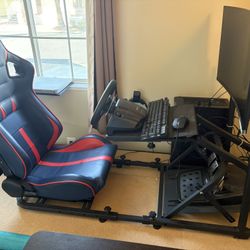 Complete I Racing Simulator System. 