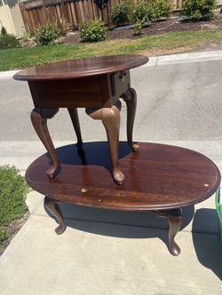 Coffee Table And Side Table