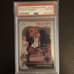 2019 Hoops Premium Stock #224 Keldon Stock