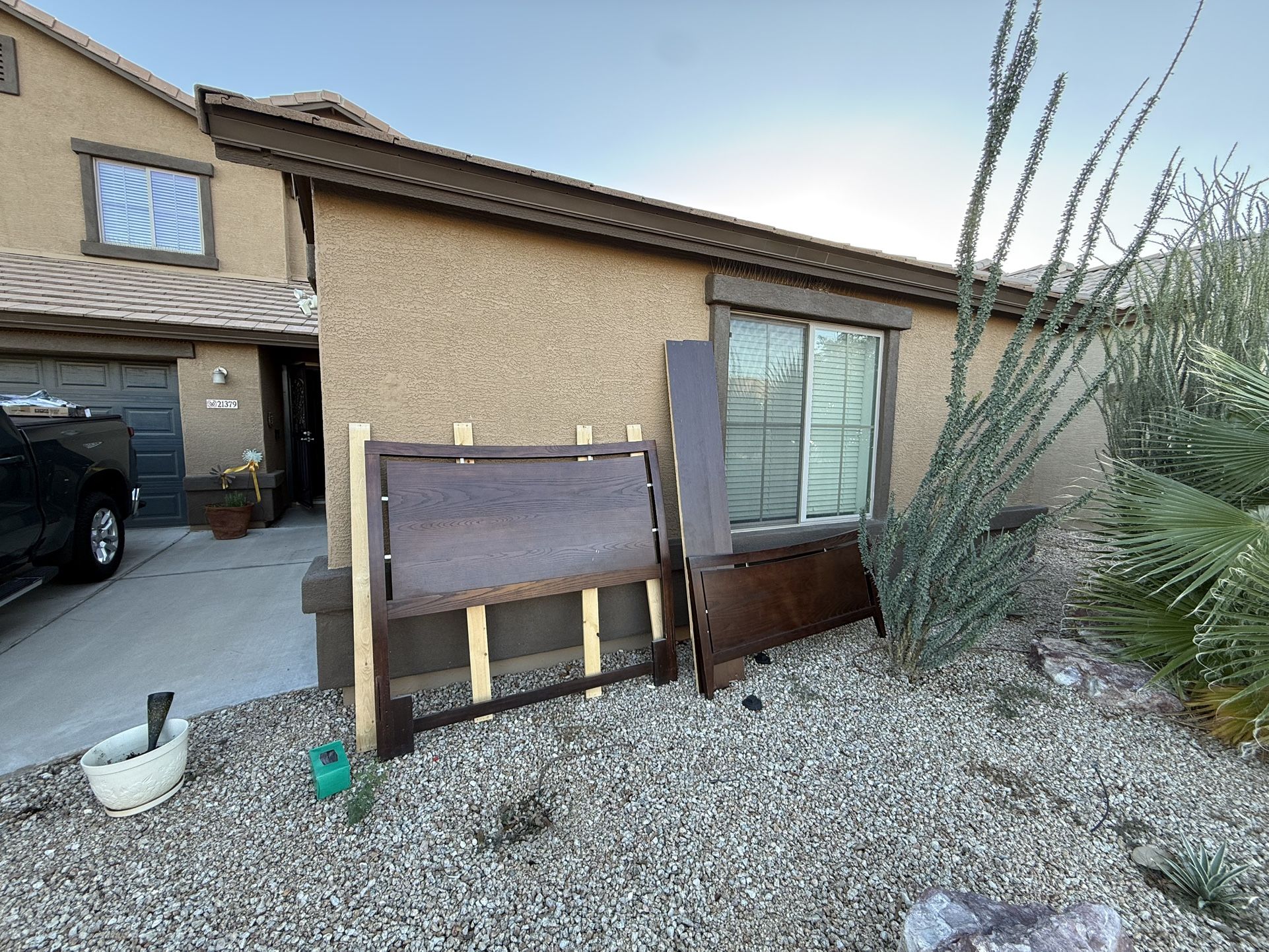 Free Queen Bed Frame.