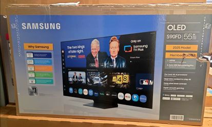 55S90F 55” Samsung smart 4k oled hdr tv