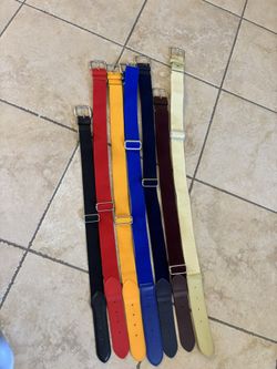 Baseball Uniform Belts