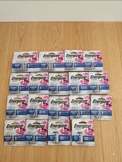 Bulk Lot of 90 Energizer Ultimate Lithium Packs: AAA AA and 9v Batteries