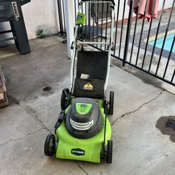 Greenworks 20” 12A Electric Lawn Mower