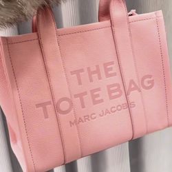 Pink Marc Jabobs tote bag