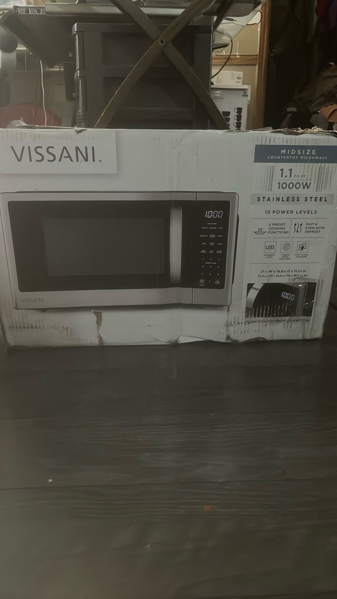 1.1 CU. FT Microwave 1000w
