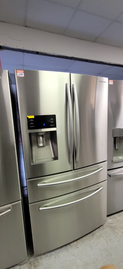 Samsung 4‑Door French Door Fridge – Stainless, Ice & Water