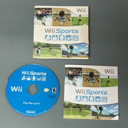 Nintendo Wii Sports Game with Manual just $25