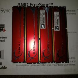 G.Skill Ram 8gb DDR3 1600mhz 4x2gb Sticks