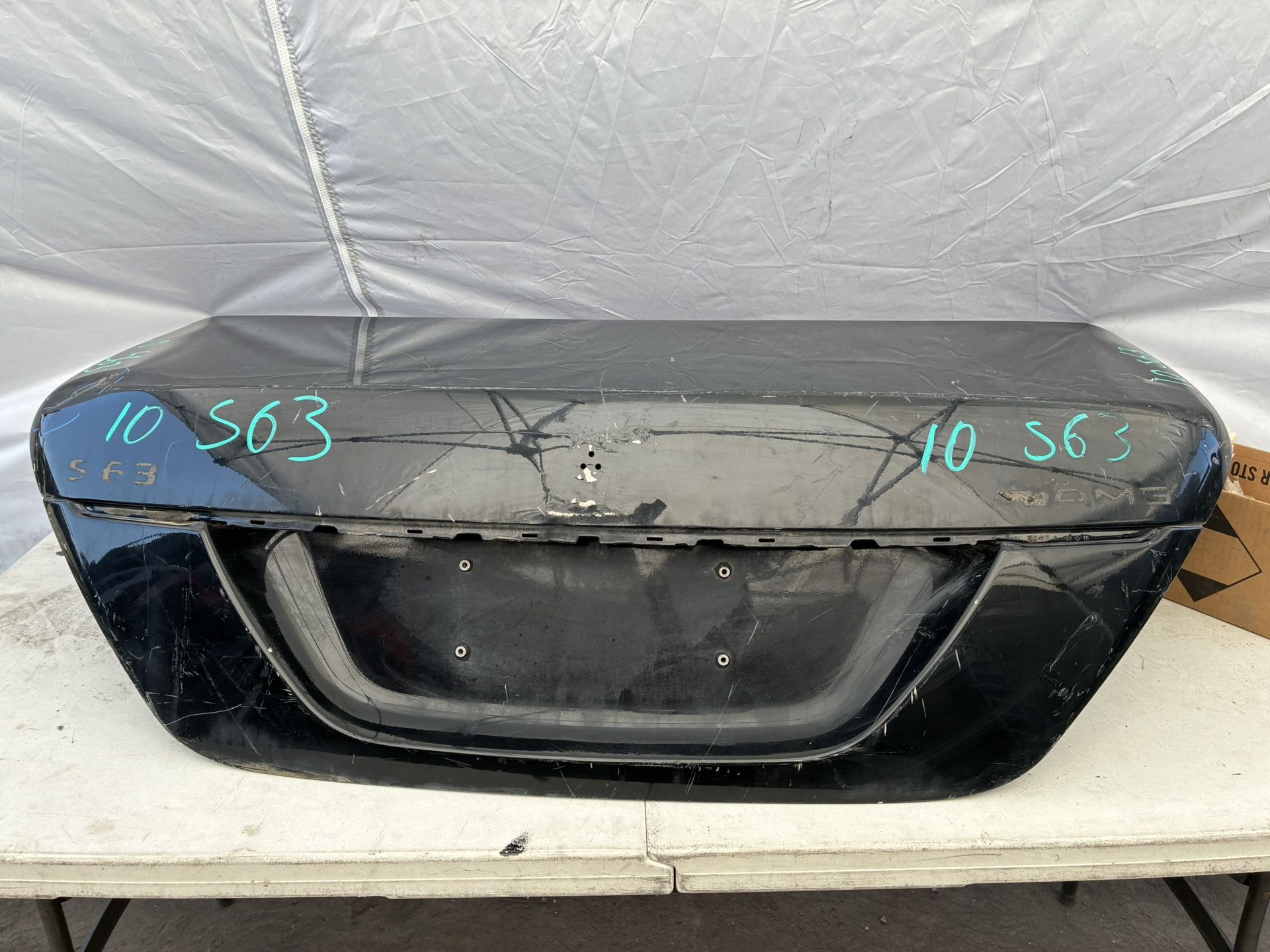 2010 Mercedes Benz S63 Trunk