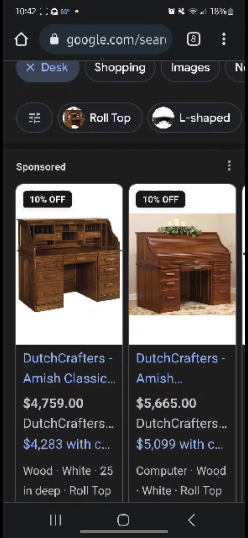 Dutch Crafted Amish Classic 