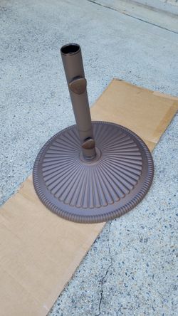 Umbrella Base Cast Iron Bronze Finish