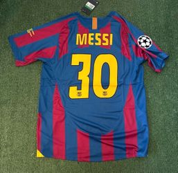 Vintage retro Barcelona Jersey Messi #30