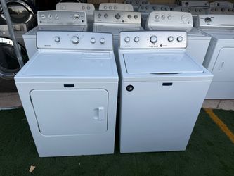 Maytag washer and electric dryer HE 3.8&7.0 CUFT