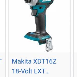 MAKITA 18V CORDLESS BRUSHLESS VARIABLE SPEED IMPACT DRIVER TOOL ONLY NEW 