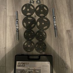 Dumbbell Set 40lb Total 