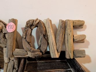 Driftwood LOVE Sign Wall Decor