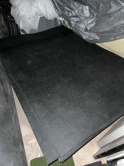 Heavy Duty Rubber Gym Mats 6’ x 4’ x 3/4” - 105 lbs Each - 5 Available