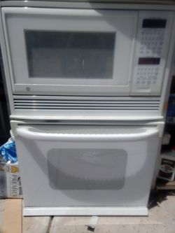 GE stove and microwave