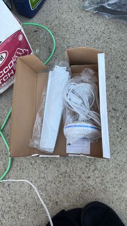 Plug In Fan For Camping  Or Outside