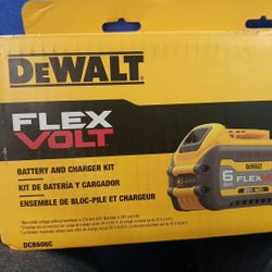 DEWALT FLEX. Volt Battery And Charger Kit