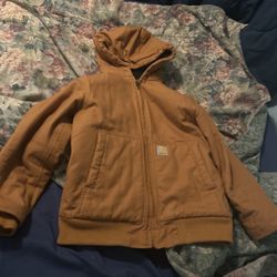 Carhartt Loose-Fit Firm Duck Insulated Flannel-Lined Active Jacket for Men 