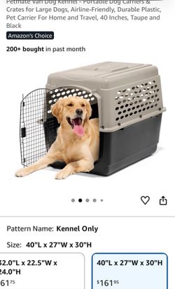 Dog travel crate