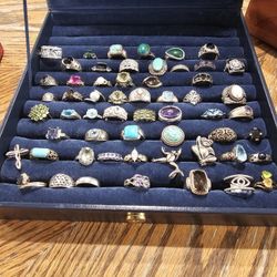 Sterling Silver Rings And Vintage Silver Rings 