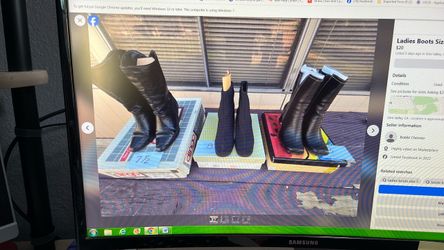 Ladies Boots size 7 1/2 and 8