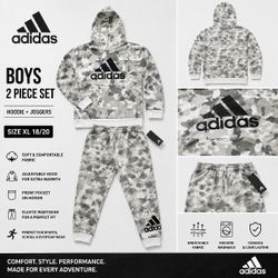 ADIDAS HOODIE & JOGGERS 