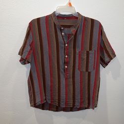 Striped Button Up Shirt