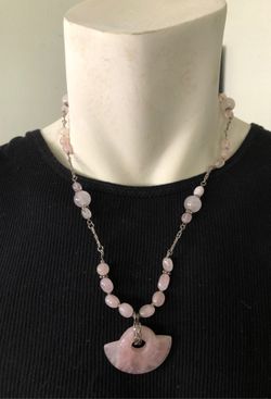 Vintage silver necklace with some nice stones