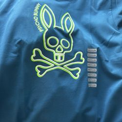 Physco Bunny Brand New T Shirt Blue 