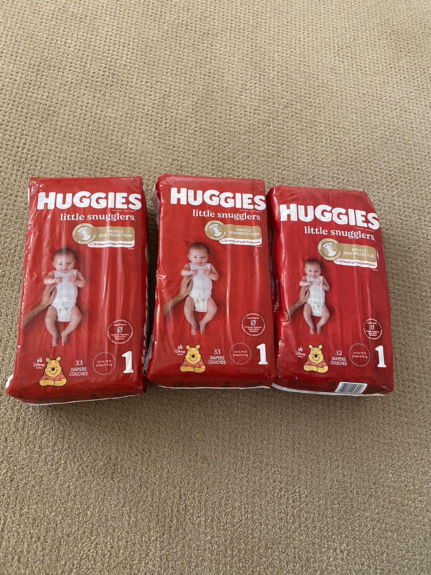 Huggies Size 1 Diapers
