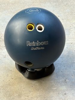 Ebonite Rainbow Urethane Bowling Ball