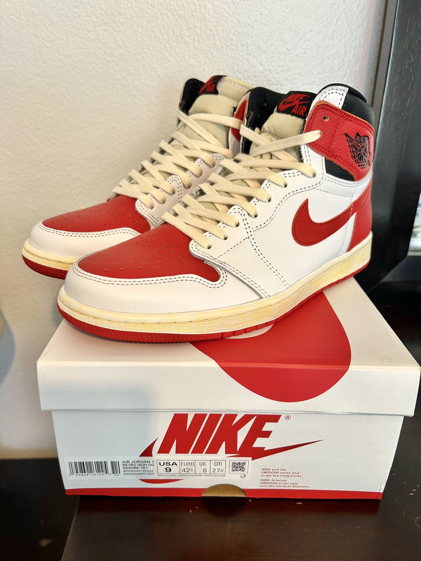 Jordan 1 High Heritage Size 9