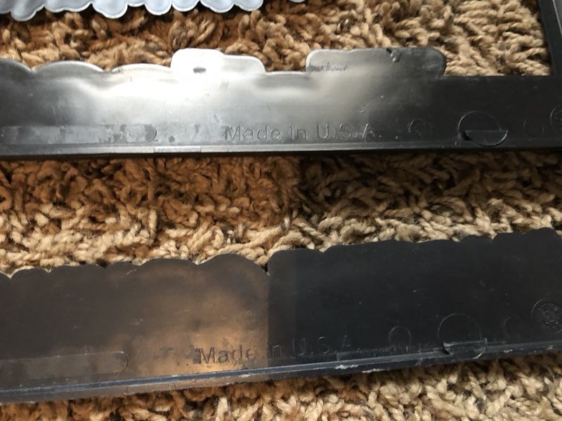 2 Hellaflush Illest Fatlace Haters Gonna Hate License plate frames for