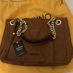 Valentino Tote Bag Leather