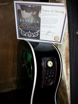 Limited Edition Duante Esteban Acoustic Electric Guitar - NEVER USED- BRAND NEW